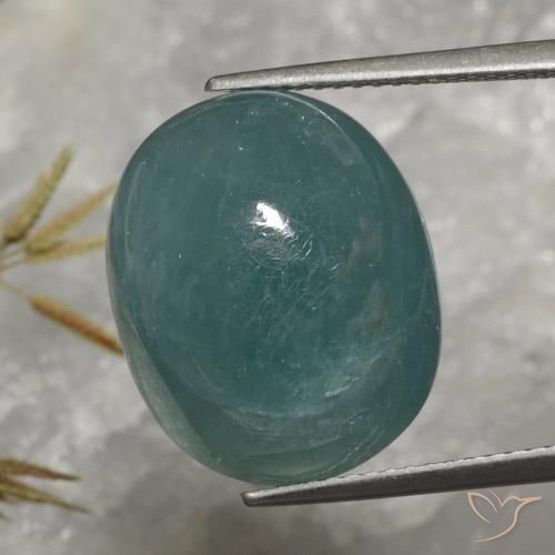 19.52ct Natürlicher tiefblau-grün Grandidierit, Oval, Lichtdurchlässig