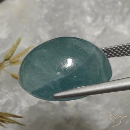9,17 ctw natürlicher tiefblau-grün Grandidierit, Oval, Lichtdurchlässig
