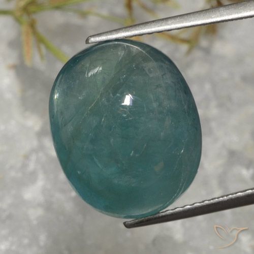 14.09ct Natürlicher Mittel-Dunkelgrün Blau Grandidierit, Oval, Lichtdurchlässig