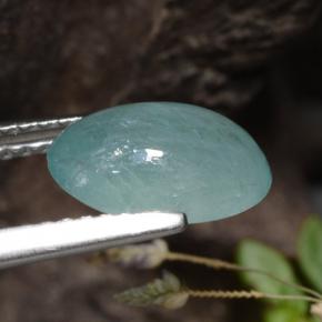 9,17 ctw natürlicher Elektrisches Blau Grandidierit, Oval Schliff, Lichtdurchlässig