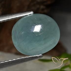 9,17 ctw natürlicher Blaugrüner Ton Grandidierit, Oval, Lichtdurchlässig
