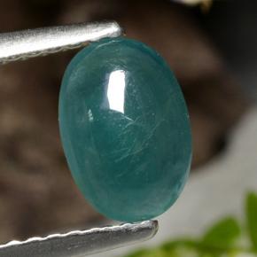 0,93 ctw natürlicher grüner Grandidierit, Oval Schliff, Lichtdurchlässig