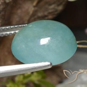 9,17 ctw natürlicher Blau-grün Grandidierit, Oval, Lichtdurchlässig