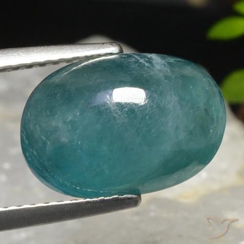 9,17 ctw natürlicher Blau-grün Grandidierit, Oval, Lichtdurchlässig