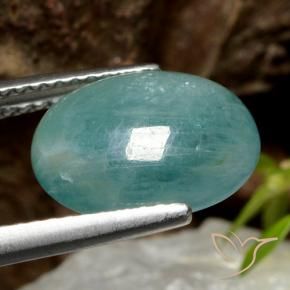9,17 ctw natürlicher Blau-grün Grandidierit, Oval, Lichtdurchlässig