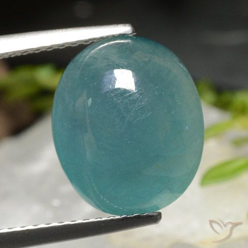 5.96ct Natürlicher tiefblau-grün Grandidierit, Oval, Lichtdurchlässig