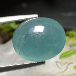 9,17 ctw natürlicher tiefblau-grün Grandidierit, Oval, Lichtdurchlässig