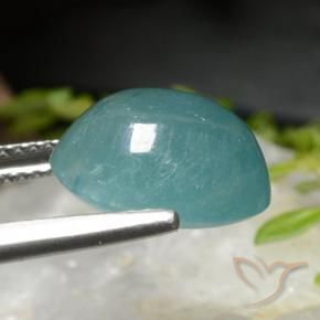 9,17 ctw natürlicher tiefblau-grün Grandidierit, Oval, Lichtdurchlässig
