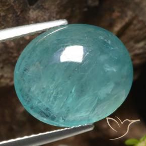 9,17 ctw natürlicher Mittel-Dunkelblau Grün Grandidierit, Oval, Lichtdurchlässig