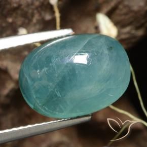9,17 ctw natürlicher Mittel-Dunkelblau Grün Grandidierit, Oval, Lichtdurchlässig