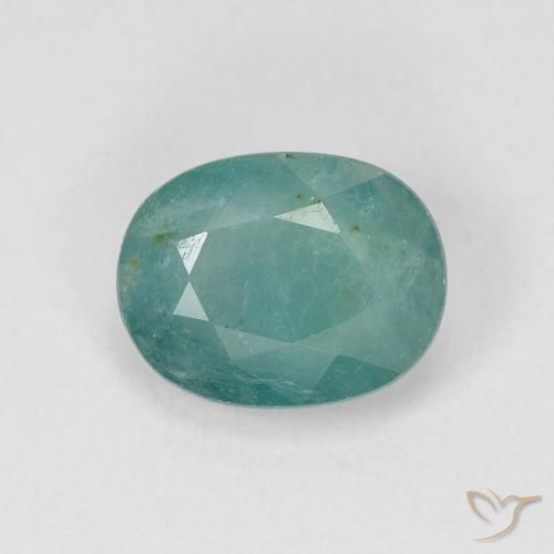 1.83ct Natürlicher Bläulich-grün Grandidierit, Oval, VS-SI