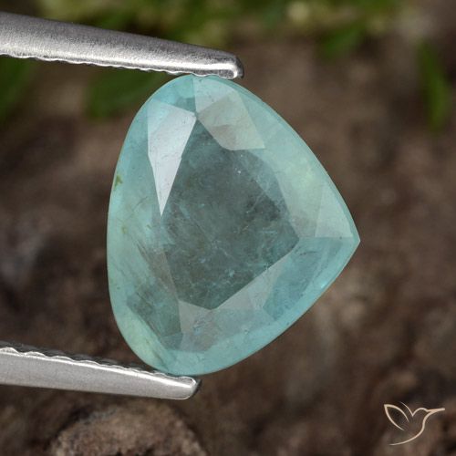 1.80ct Natürlicher Elektrisches Blau Grandidierit, Birnenform, VS-SI