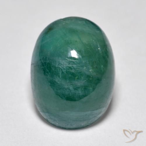 4.32ct Natürlicher Dunkelgrün Blau Grandidierit, Oval, Lichtdurchlässig