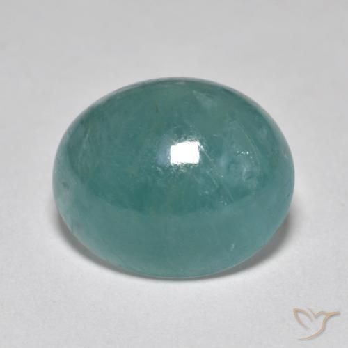 4.89ct Natürlicher grünlich-blau Grandidierit, Oval, Lichtdurchlässig