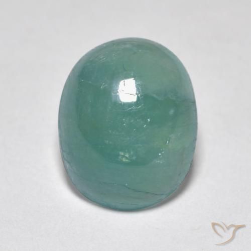 3.24ct Natürlicher Mittelgrün Blau Grandidierit, Oval, Lichtdurchlässig