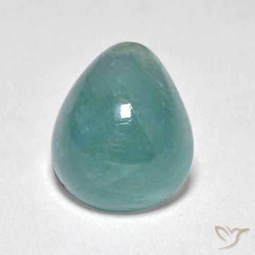 4.27ct Natürlicher Türkis Grandidierit, Birnenform, Lichtdurchlässig