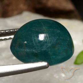 9,17 ctw natürlicher Dunkelgrün Blau Grandidierit, Oval, Lichtdurchlässig