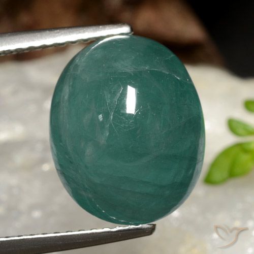 8.97ct Natürlicher Tiefes Türkis Grandidierit, Oval, Lichtdurchlässig