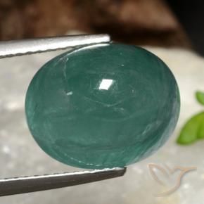 9,17 ctw natürlicher Tiefes Türkis Grandidierit, Oval, Lichtdurchlässig