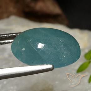9,17 ctw natürlicher Blau-grün Grandidierit, Oval, Lichtdurchlässig
