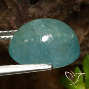 9,17 ctw natürlicher Mittelgrün Blau Grandidierit, Oval, Lichtdurchlässig