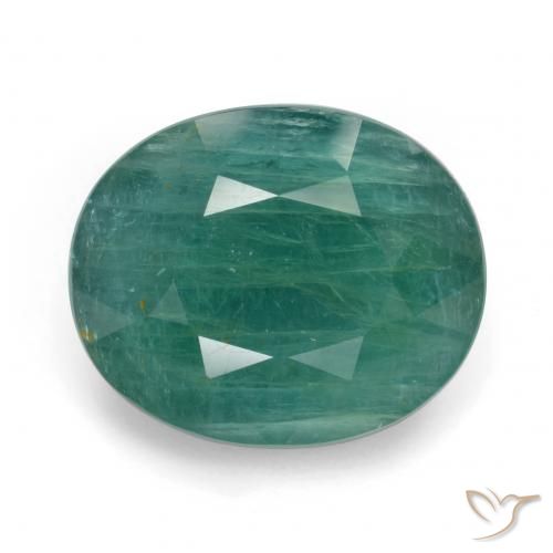 8.66ct Natürlicher grünlich-blau Grandidierit, Oval, I1