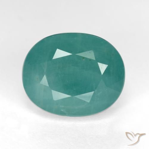 5.92ct Natürlicher grünlich-blau Grandidierit, Oval, SI