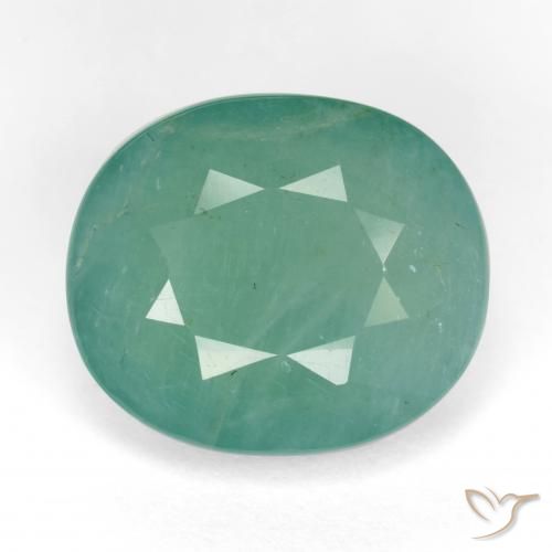 10.62ct Natürlicher grünlich-blau Grandidierit, Oval, SI