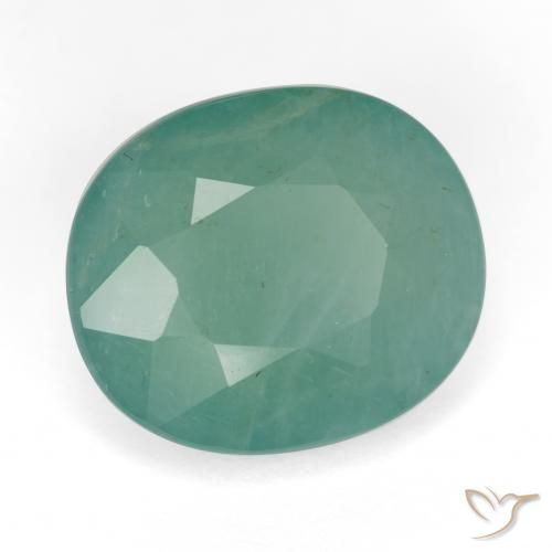 9,17 ctw natürlicher grünlich-blau Grandidierit, Oval, SI