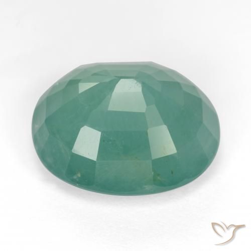 9,17 ctw natürlicher grünlich-blau Grandidierit, Oval, SI