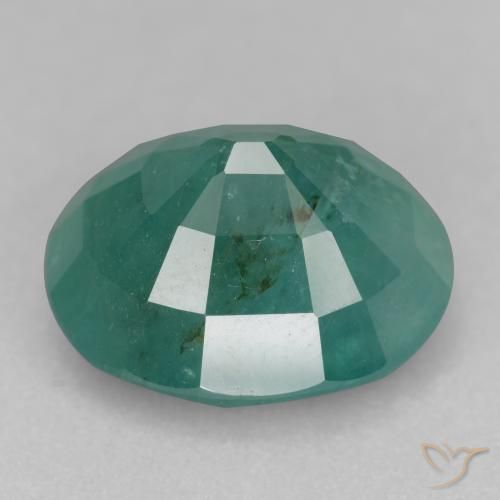9,17 ctw natürlicher grün-blau Grandidierit, Oval, SI-I1