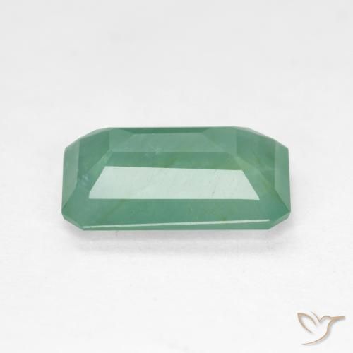 9,17 ctw natürlicher Blaugrün Grandidierit, Smaragdschliff, VS-SI