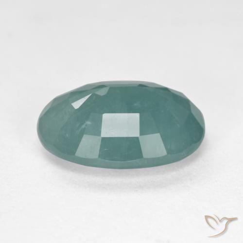 9,17 ctw natürlicher Türkis Grandidierit, Oval, SI