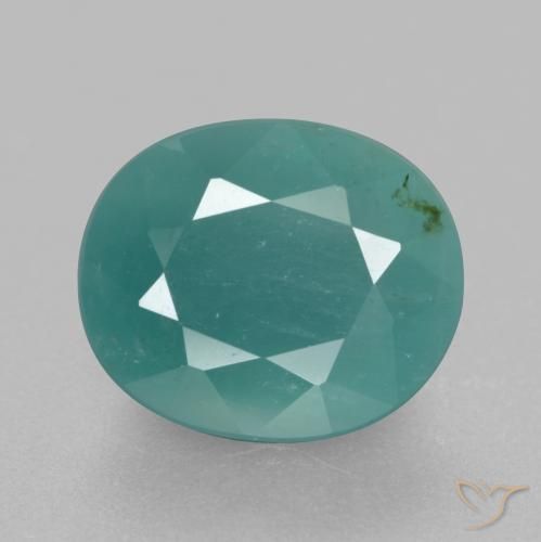 4.21ct Natürlicher Türkis Grandidierit, Oval, SI