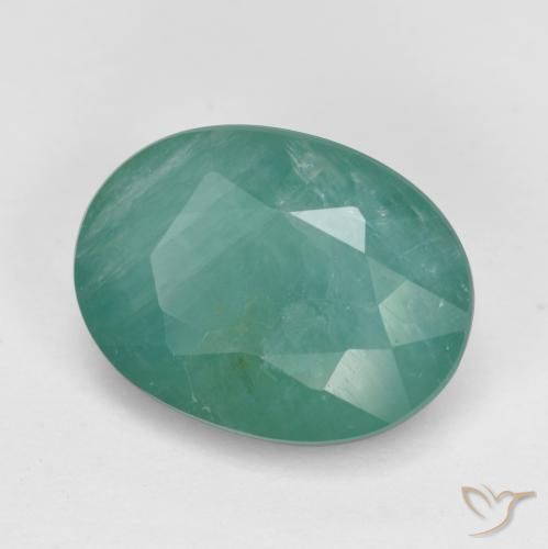 9,17 ctw natürlicher Grün-Blau-Ton Grandidierit, Oval, SI