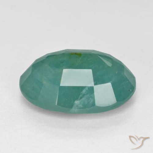 9,17 ctw natürlicher Grün-Blau-Ton Grandidierit, Oval, SI