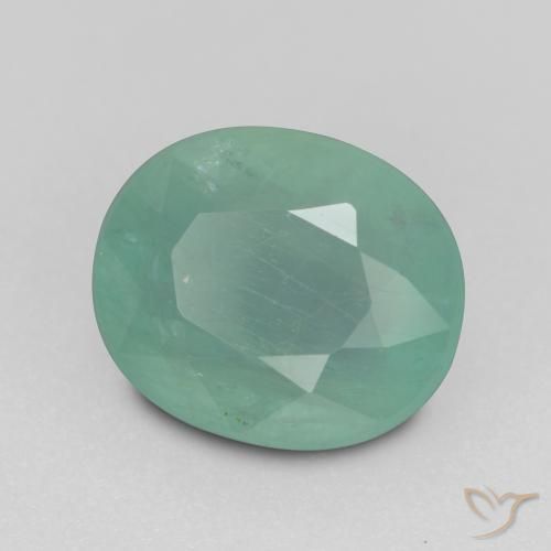 9,17 ctw natürlicher Blau-grün Grandidierit, Oval, SI