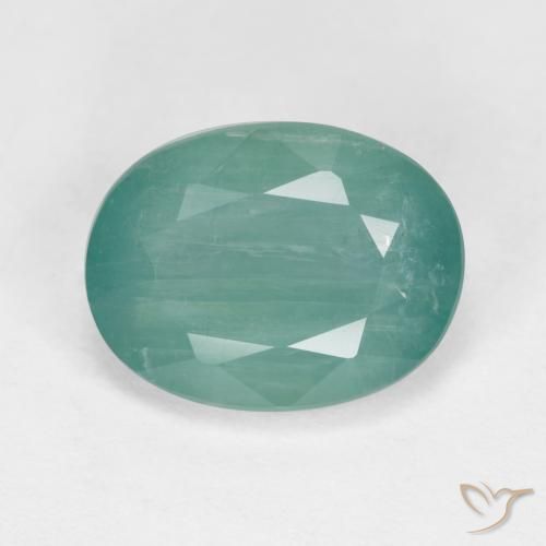 3.56ct Natürlicher grünlich-blau Grandidierit, Oval, SI