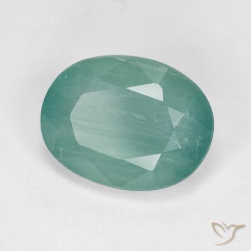 9,17 ctw natürlicher grünlich-blau Grandidierit, Oval, SI