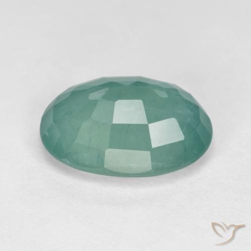 9,17 ctw natürlicher grünlich-blau Grandidierit, Oval, SI