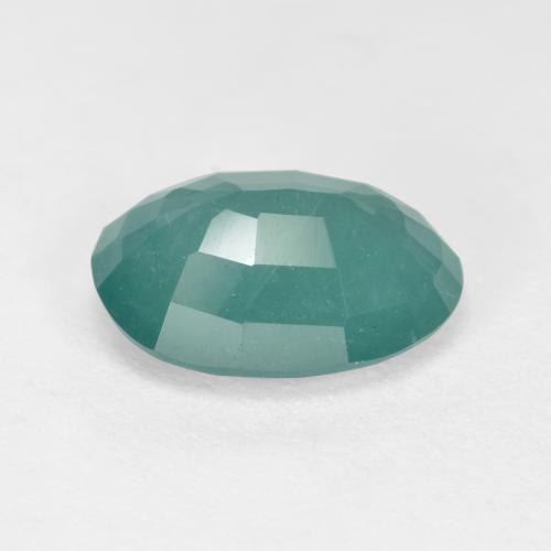 1,92 ctw natürlicher türkiser Grandidierit, Oval Schliff, SI