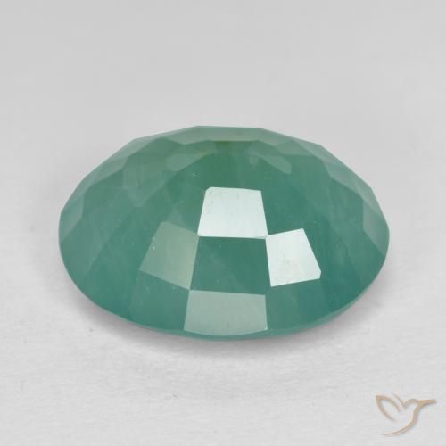 9,17 ctw natürlicher Mittelgrün Blau Grandidierit, Oval, SI