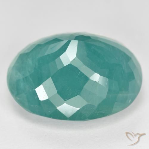 9,17 ctw natürlicher grünlich-blau Grandidierit, Oval, SI-I1