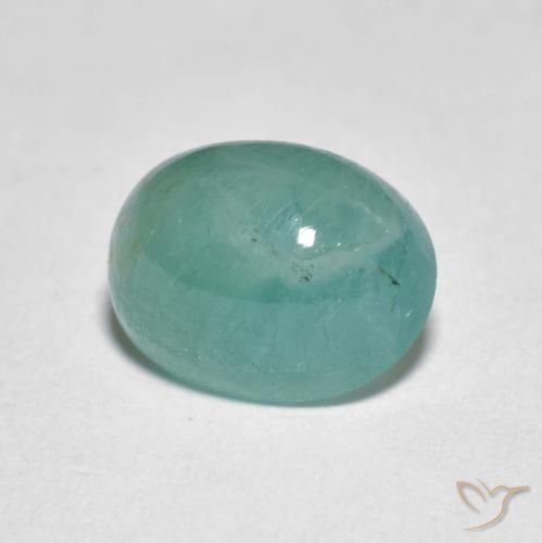 9,17 ctw natürlicher grün-blau Grandidierit, Oval, Lichtdurchlässig