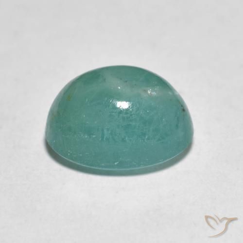 9,17 ctw natürlicher grün-blau Grandidierit, Oval, Lichtdurchlässig