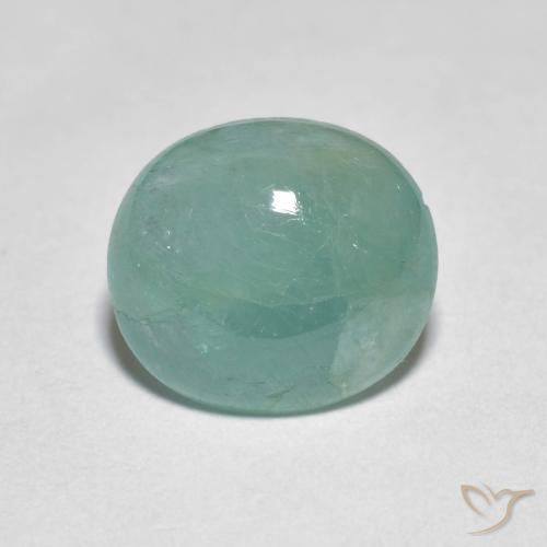 3.09ct Natürlicher hellblau-grün Grandidierit, Oval, Lichtdurchlässig