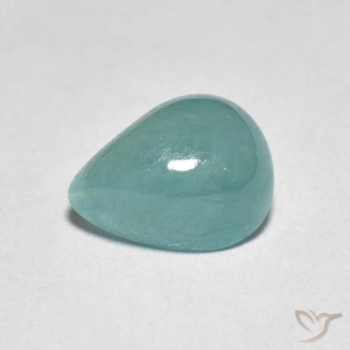 1.94ct Natürlicher grün-blau Grandidierit, Birnenform, Lichtdurchlässig