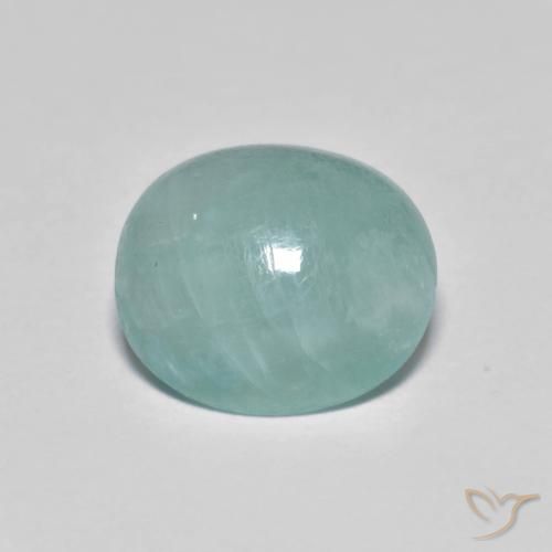 2.53ct Natürlicher Bläulich-grün Grandidierit, Oval, Lichtdurchlässig