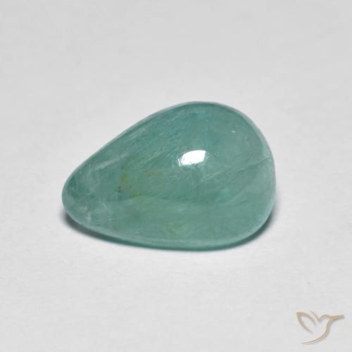 2.25ct Natürlicher grün-blau Grandidierit, Birnenform, Lichtdurchlässig
