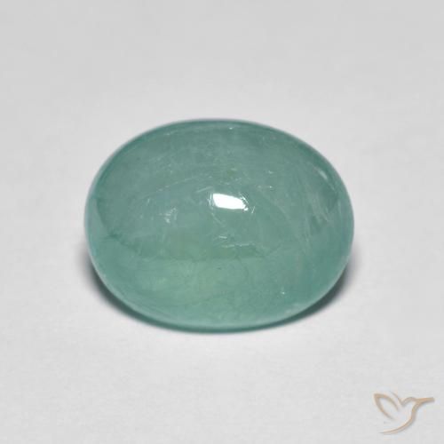 2.88ct Natürlicher hellbläulich-grün Grandidierit, Oval, Lichtdurchlässig